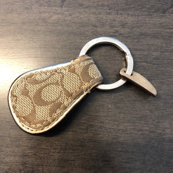 Coach Logo Key Chain